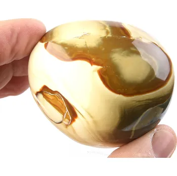 Přírodní kámen Jaspis pestrý troml (Madagaskar) 137g