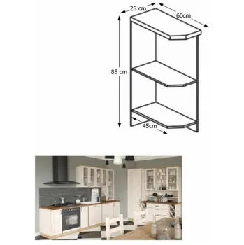 Tempo Kondela Royal D25PZ levá Kuchyňská skříňka Tempo Kondela Royal D25PZ levá