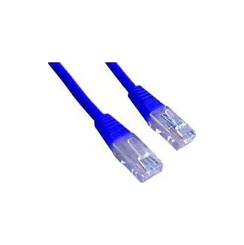 Síťový kabel GEMBIRD Patch kabel RJ45, lisovaná koncovka, kategorie 5e UTP, 1m, modrý