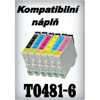 Náplň do tiskárny Epson T0482 - cyan - kompatibilní