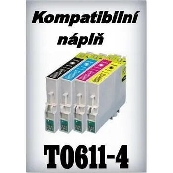 Náplně do tiskáren Epson T061x - MEGA SADA 20 ks náplní (5x sada) - kompatibilní
