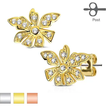 Náušnice Náušnice chirurgická ocel EA-004