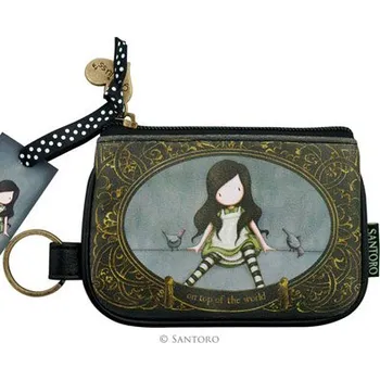 Peněženka Peněženka i klíčenka On Top Of The World firmy SANTORO London Gorjuss (Gorjuss Zip Purse- On Top Of The World)