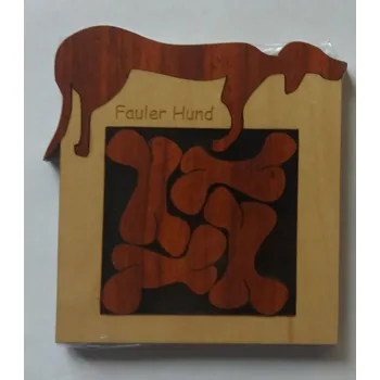 Hlavolam Hlavolam Pes a kosti skládanka klasik