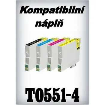 Náplň do tiskárny Epson T0552 - cyan - kompatibilní