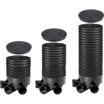 podlahová vpusť OSMA kanalizační šachta 315x3000 mm vícevtoková KG 160 poklop plný - 1,5t