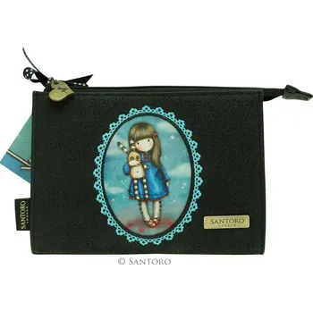 Peněženka Reliéfová peněženka - Hush Little Bunny od firmy SANTORO Gorjuss (Embossed Rococo Clutch Purse - Hush Little Bunny)