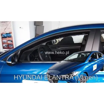 Plexi ofuk oken HEKO Ofuky oken - Hyundai Elantra VI r.v. 2016, přední