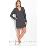 Dámské šaty Makadamia M299 tmavě šedé L