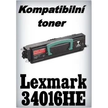Kompatibilní toner Lexmark 34016HE - black