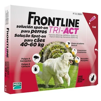Antiparazitikum pro psa FRONTLINE Tri-Act Spot-on pro psy 3 pipety