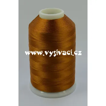 Nit vyšívací nitě hnědá ROYAL C419 návin 5000 metrů viskóza návin: 1 kón návin 5000m