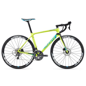 Silniční kolo Giant TCR Advanced 1 Disc zelené 2017