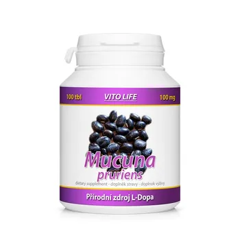 Vito Life Mucuna pruriens 100 tbl. Přírodní produkt Vito Life Mucuna pruriens 100 tbl.