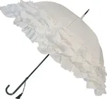 Blooming Brollies  White Triple Frill…