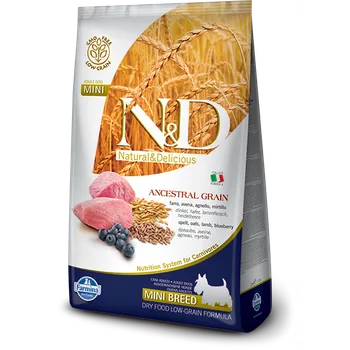 N&D Low Grain Dog Adult Mini Lamb/Blueberry, 12 kg