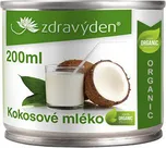 Zdravý den Kokosové mléko bio 200 ml