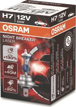 Autožárovka Osram Night Breaker Laser Karton 12V H7 55W 64210NBL