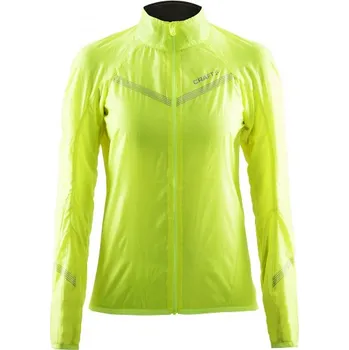 Cyklistická bunda Craft Featherlight Jacket W 1903258 fluo