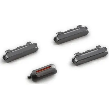 OEM iPhone 6 PLUS set tlačítek šedý (volume, mute, power)
