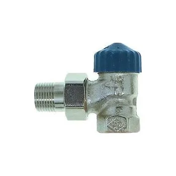 Hlavice pro radiátor Ventil termostatický rohový Imi Heimeier Samotížný ET 1/2" Nikl 151479