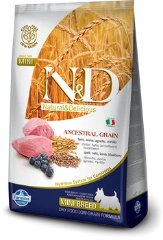 Krmivo pro psa N&D Low Grain Dog Adult Mini Lamb/Blueberry