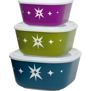 Svačinový box Aladdin Jídelní boxy sada 3 ks