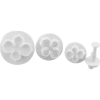 Vykrajovátko Set 3 pístových vykrajovátek tvar Laurustinus