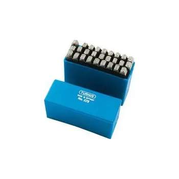 Raznice TURNUS Razidla do kovu abeceda, písmena 4 mm STANDARD, TURNUS/KUKKO