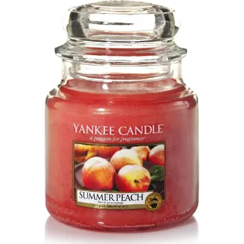 Recenze Yankee Candle Summer Peach Svíčka Recenze Yankee Candle Summer Peach