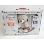 Trudi Baby Care dárkový balíček (toaletní voda, koupelové mléko a plyšová hračka)