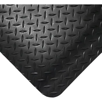 Rohožka Černá gumová protiúnavová rohož - délka 300 cm, šířka 90 cm, výška 1,5 cm