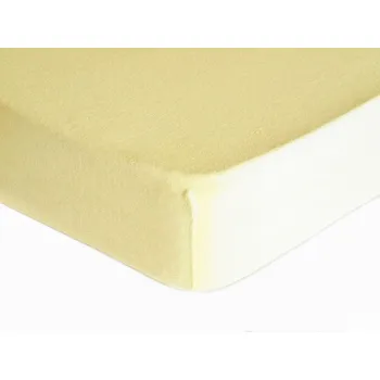 Prostěradlo Prostěradlo froté 100x200cm creme Premium V19521