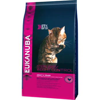 Krmivo pro kočku Eukanuba Cat Adult Sterilised/Weight Control, 3 kg
