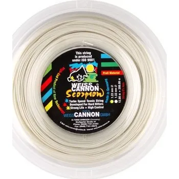 Struna na výplet tenisové rakety WEISS CANNON SCORPION (200m) - TENISOVÝ VÝPLET 1.28mm