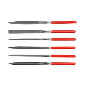 Sada pilníků jehlových 5 x 180 mm 6ks jehlový pilník délka 180mm, sada