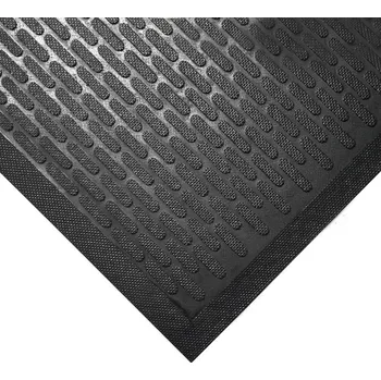 Rohožka Černá gumová protiskluzová rohož - délka 300 cm, šířka 85 cm, výška 0,6 cm