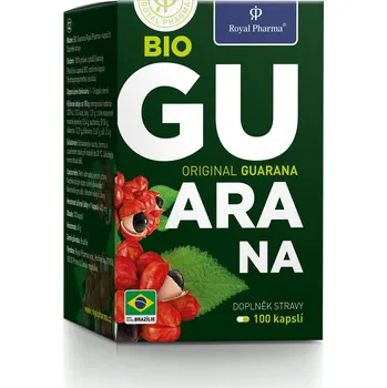 Přírodní produkt Royal Pharma BIO Guarana 100 cps.
