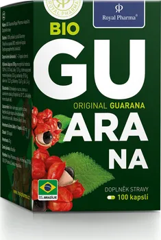 Přírodní produkt Royal Pharma BIO Guarana 100 cps.