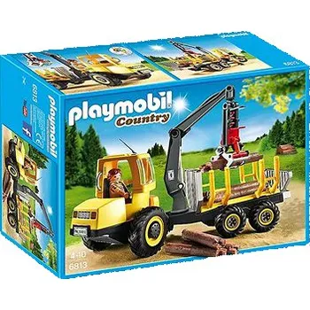 Stavebnice Playmobil Playmobil 6813 Lesnický jeřáb