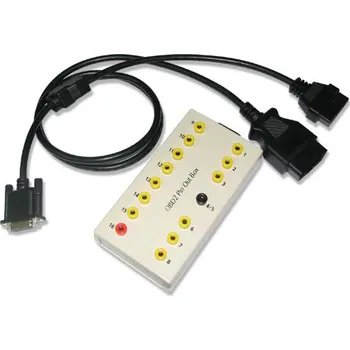 Autodiagnostika OBD-II Pinout Box - propojovací pole (umožňuje propojit libovolnou linku na libovolný pin)