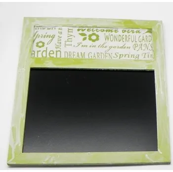 Zahradní dekorace Tabulka dřevo zelená (F41-45301)