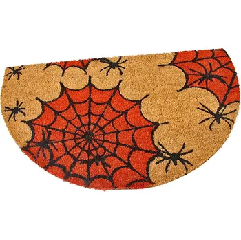 Rohožka Kokosová venkovní čisticí vstupní rohož FLOMA Spiders - délka 45 cm, šířka 75 cm, výška 1,7 cm