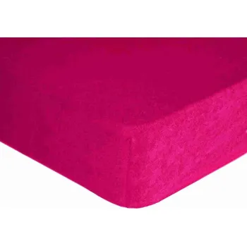 Prostěradlo Prostěradlo froté 120x200cm vínové Premium V19397