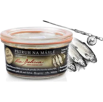 Via Delicia Pstruh na másle pošírovaný 130 g