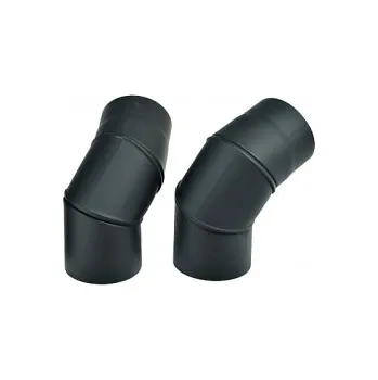 Koleno kouřové 150 stavitelné 90st.