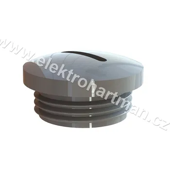 záslepka plastová PG 29 BBS-17 BIMED světle šedá