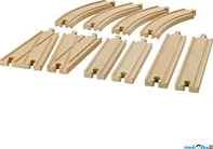 Vláček a vláčkodráha Vláčkodráha set kolejí - LILLABO, 10ks (Ikea)