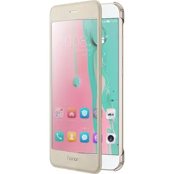 Pouzdro na mobilní telefon Honor Book S-View Cover pro Honor 8 Pro Gold