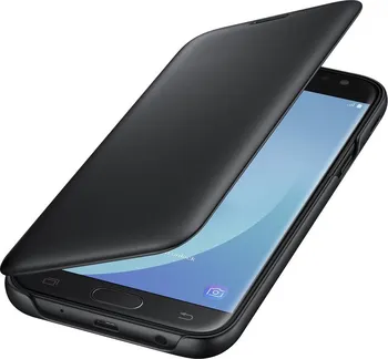 Pouzdro na mobilní telefon Samsung Wallet Cover pro Galaxy J5 2017 černé